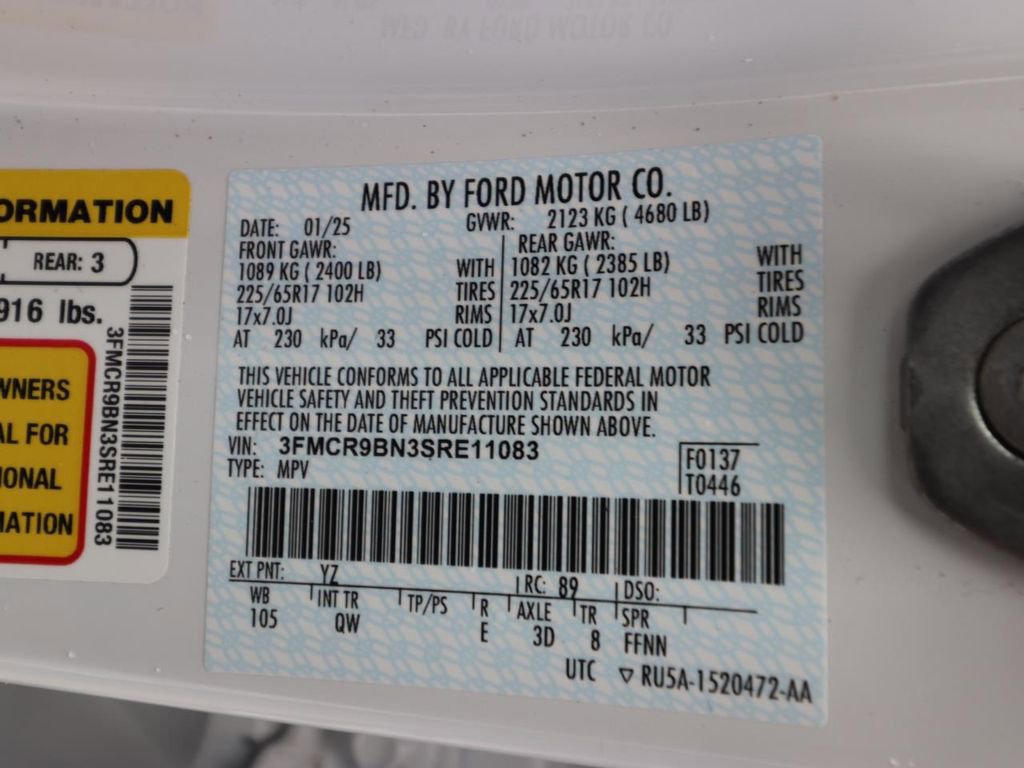 Certified 2025 Ford Bronco Sport Big Bend image 24