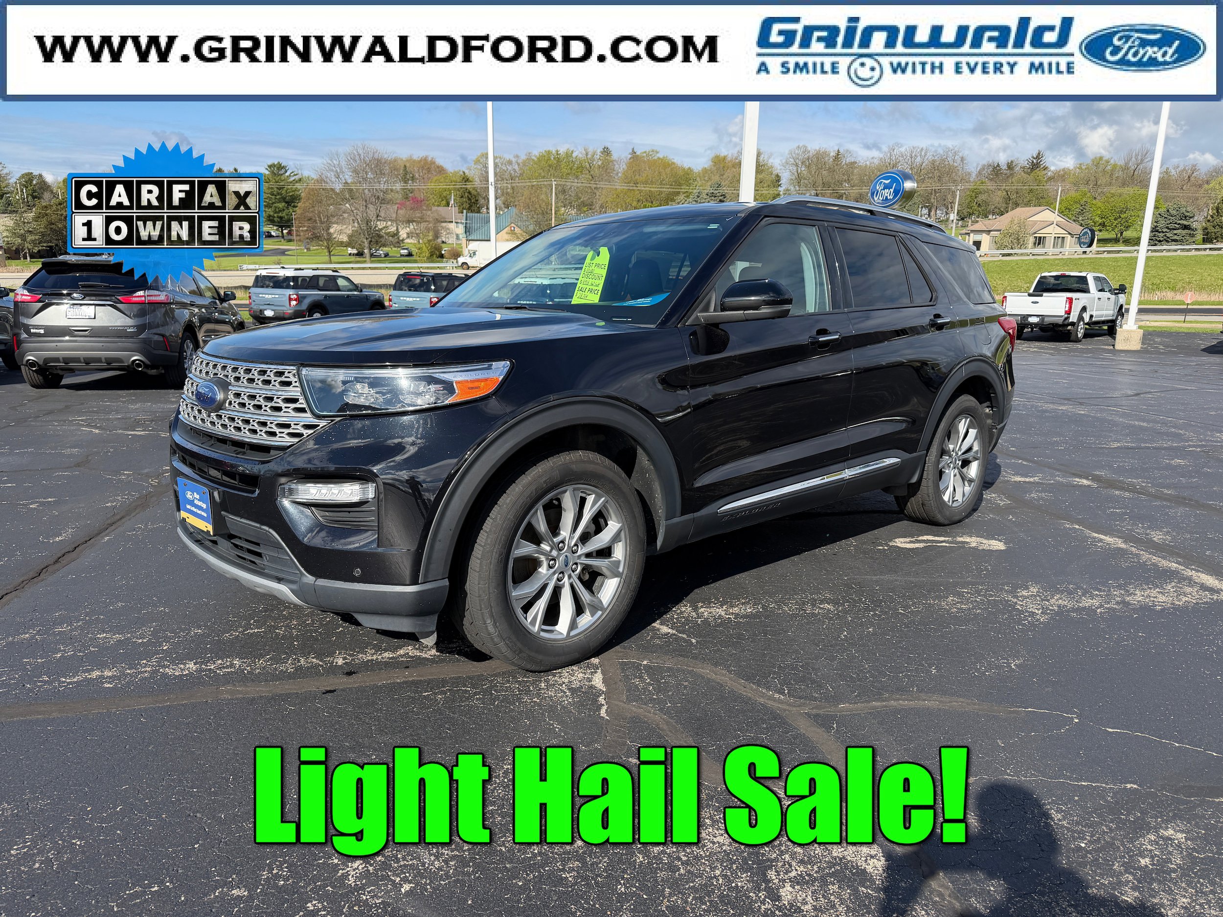 Certified 2023 Ford Explorer Limited w/ Equipment Group 301A AWD/4WD image 1