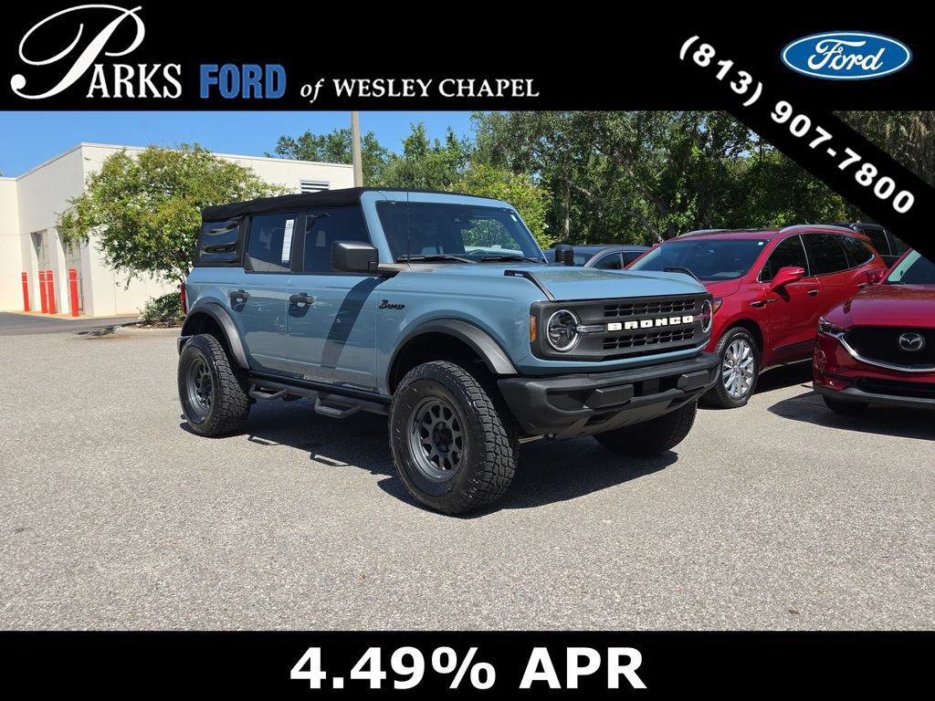 Certified 2022 Ford Bronco 4-Door AWD/4WD video 1