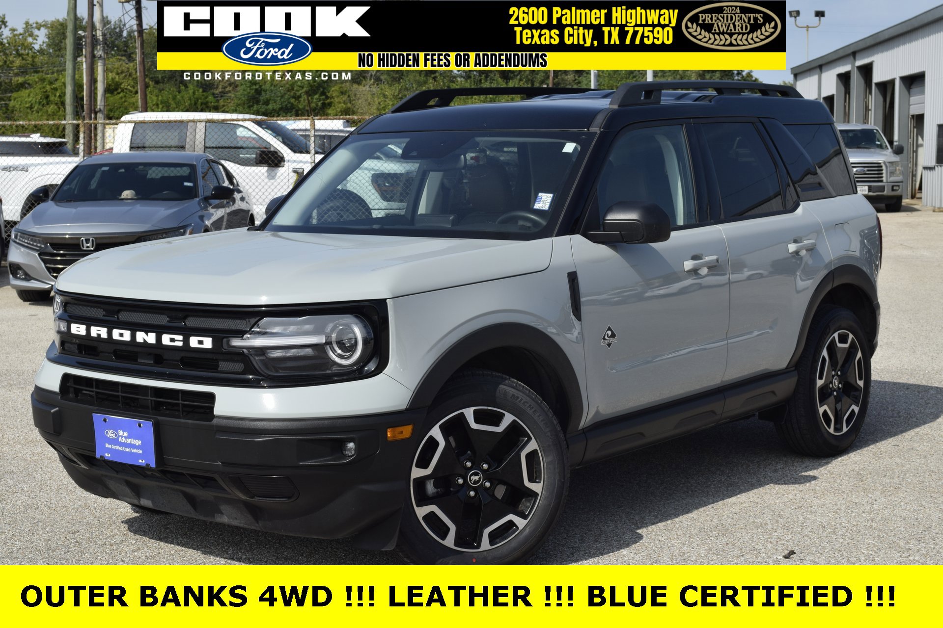 Certified 2022 Ford Bronco Sport Outer Banks