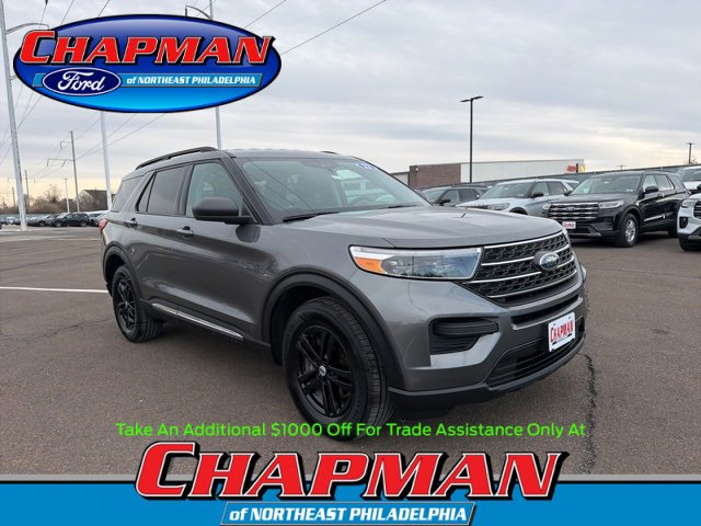 Certified 2022 Ford Explorer XLT w/ Class IV Trailer Tow Package image 1