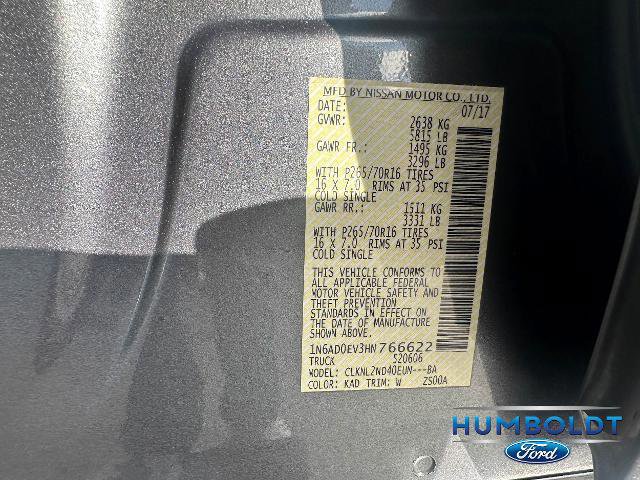 Used 2017 Nissan Frontier SV image 23