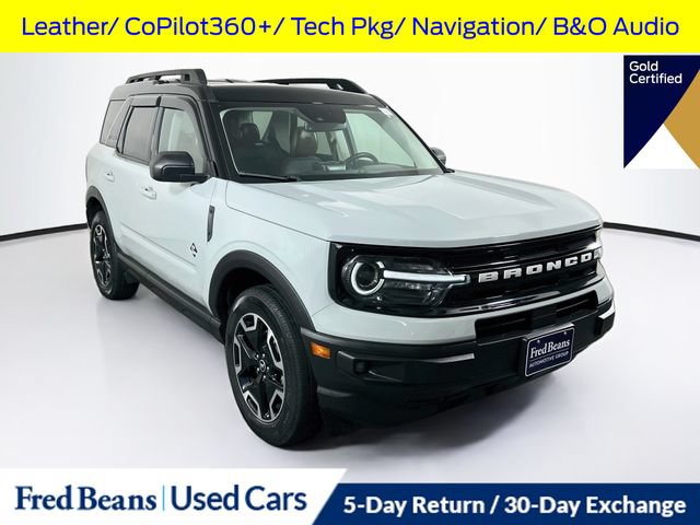 Certified 2023 Ford Bronco Sport Outer Banks w/ Tech Package AWD/4WD image 1