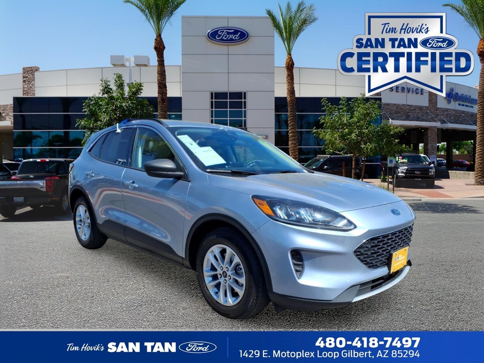 Certified 2022 Ford Escape SE w/ Convenience Package FWD image 1