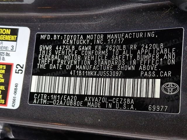 Used 2018 Toyota Camry SE image 25