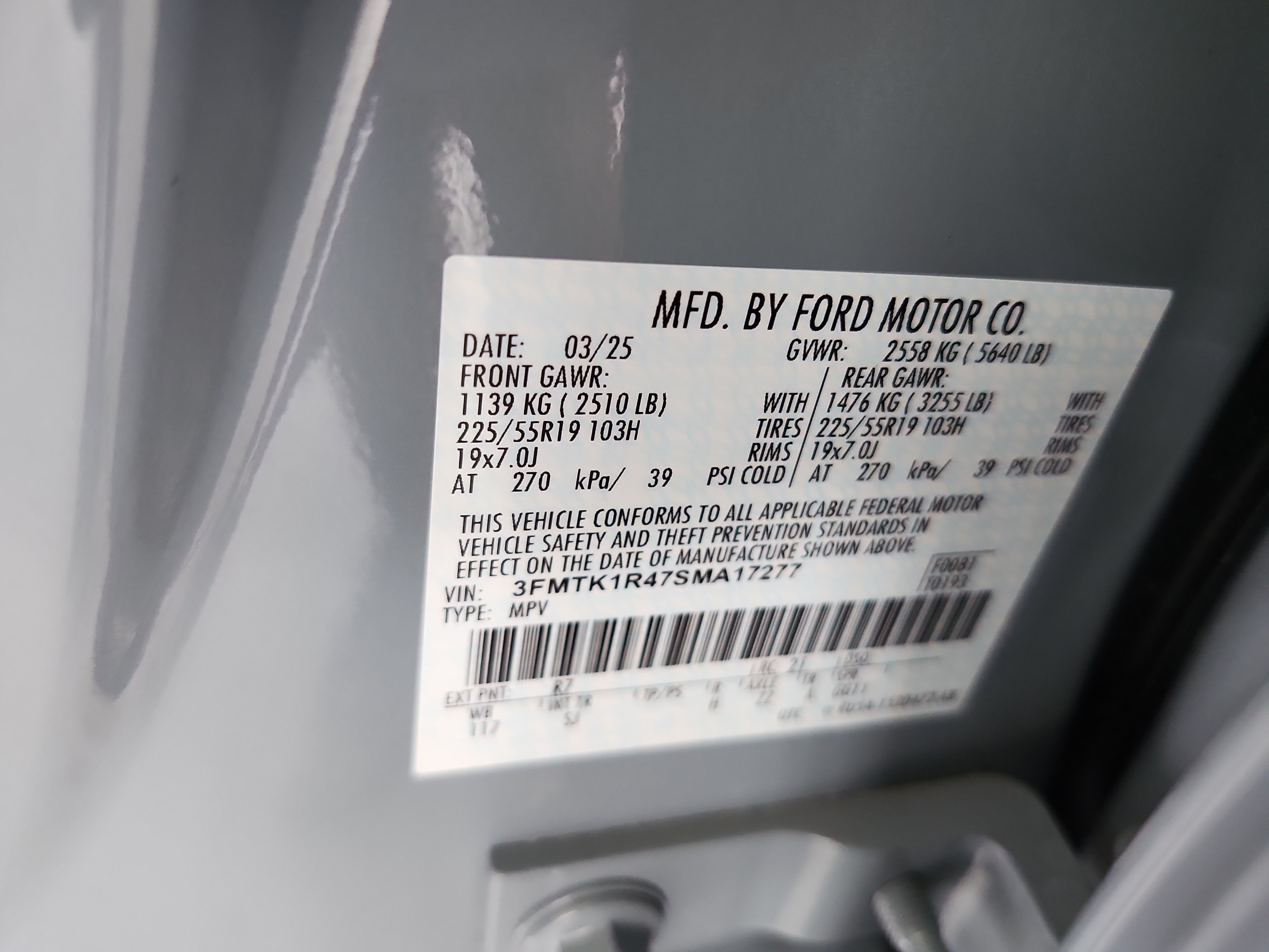 Certified 2025 Ford Mustang Mach-E Select RWD image 23