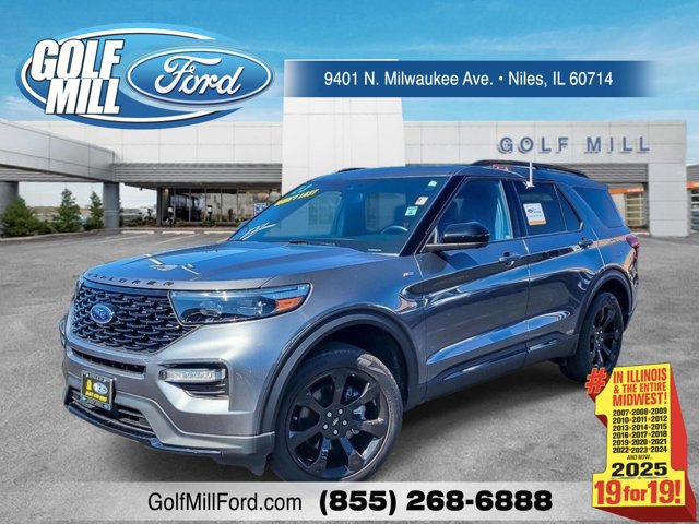 Certified 2023 Ford Explorer ST-Line w/ Class IV Trailer Tow Package