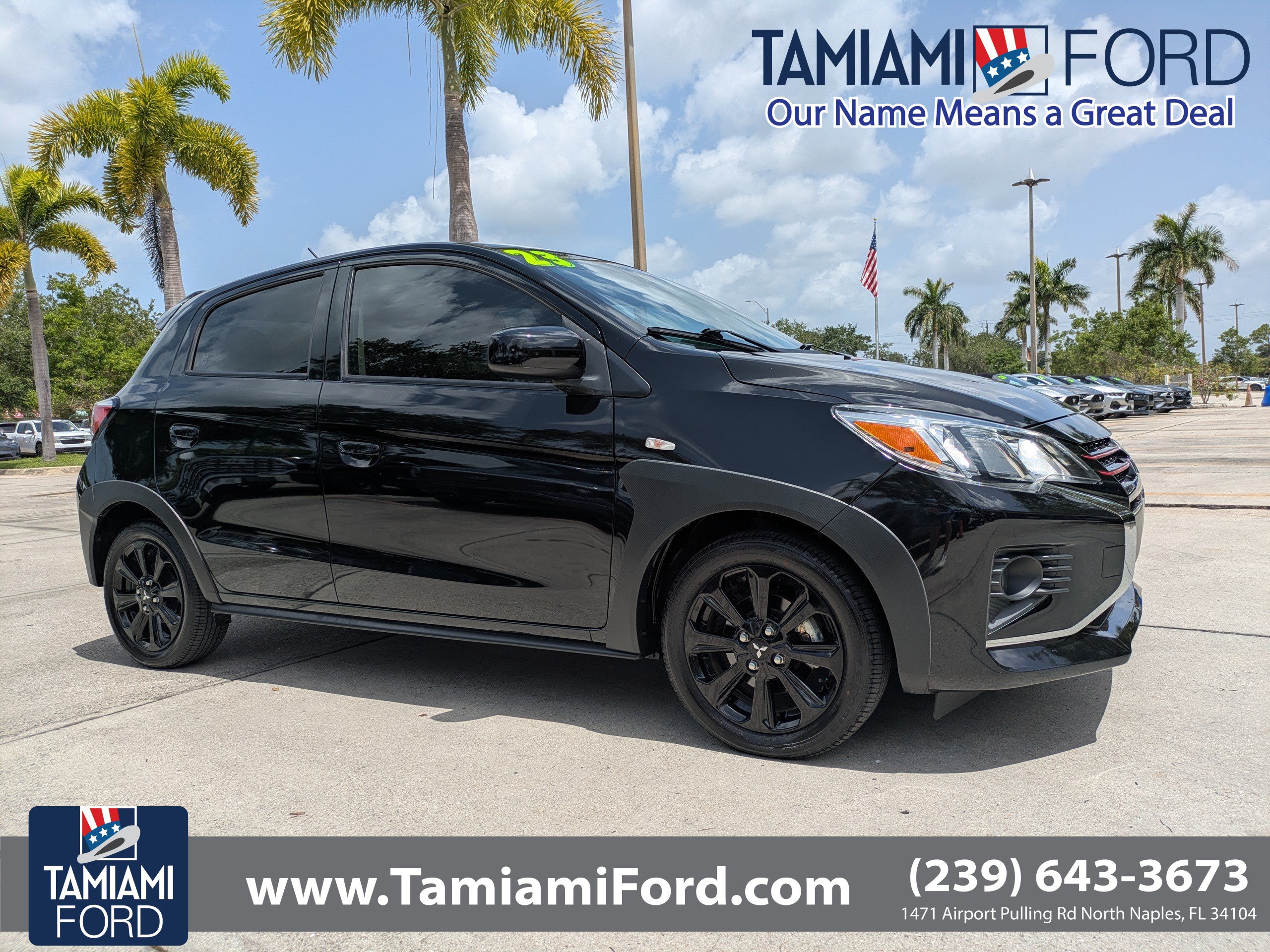 Used 2023 Mitsubishi Mirage Black Edition FWD video 1