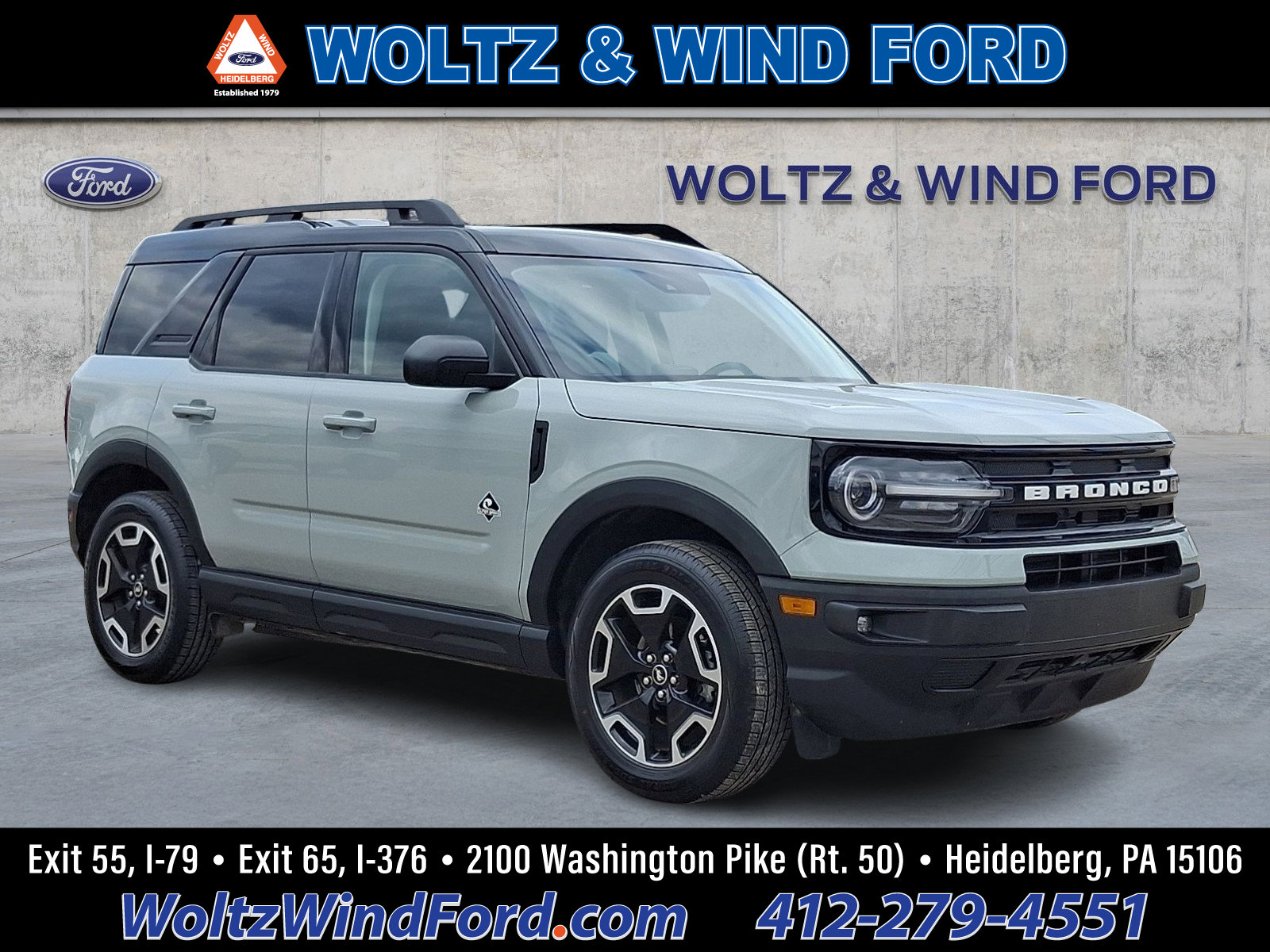 Certified 2022 Ford Bronco Sport Outer Banks