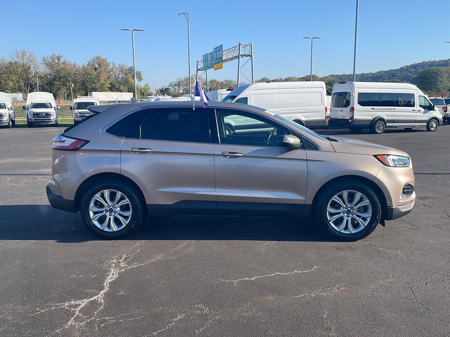 Certified 2020 Ford Edge Titanium w/ Equipment Group 301A FWD image 6