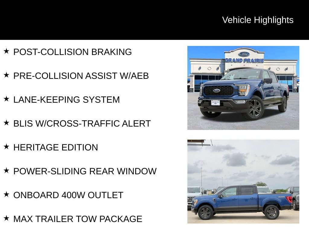 Certified 2023 Ford F150 XLT w/ Equipment Group 302A High image 9