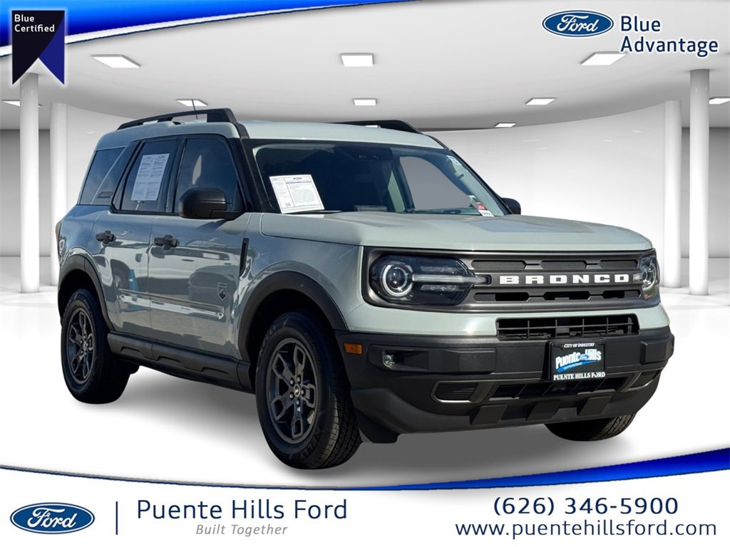 Certified 2021 Ford Bronco Sport Big Bend