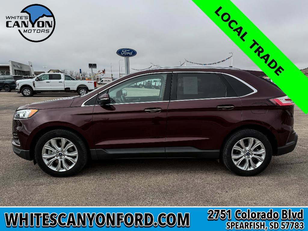 Certified 2020 Ford Edge Titanium w/ Class II Trailer Tow Package image 2