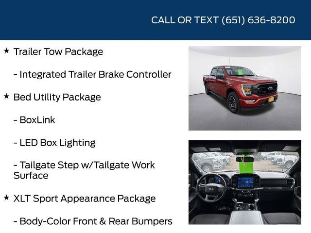 Certified 2023 Ford F150 XLT w/ Equipment Group 302A High AWD/4WD image 21