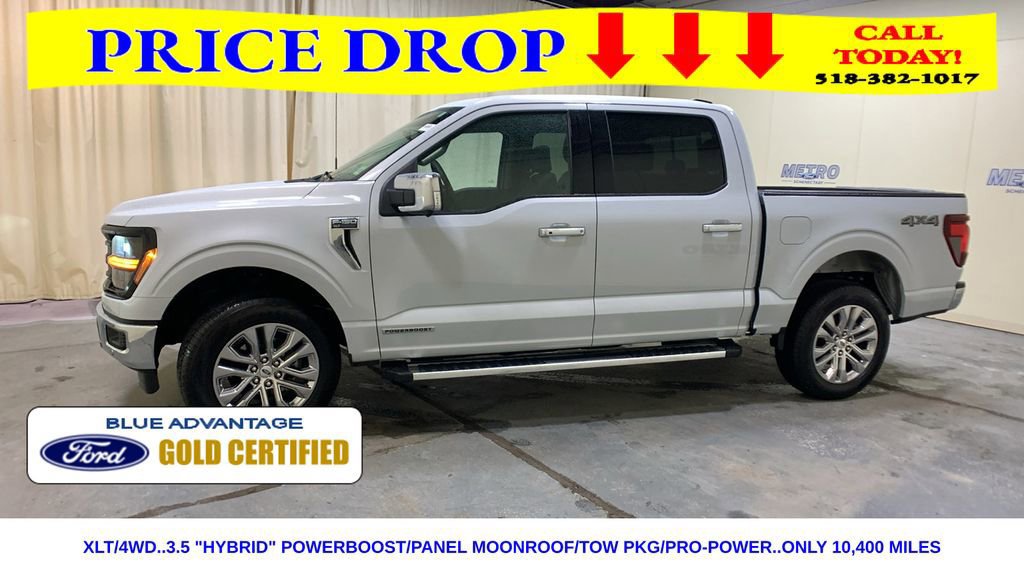 Certified 2025 Ford F150 XLT w/ Equipment Group 303A High image 3