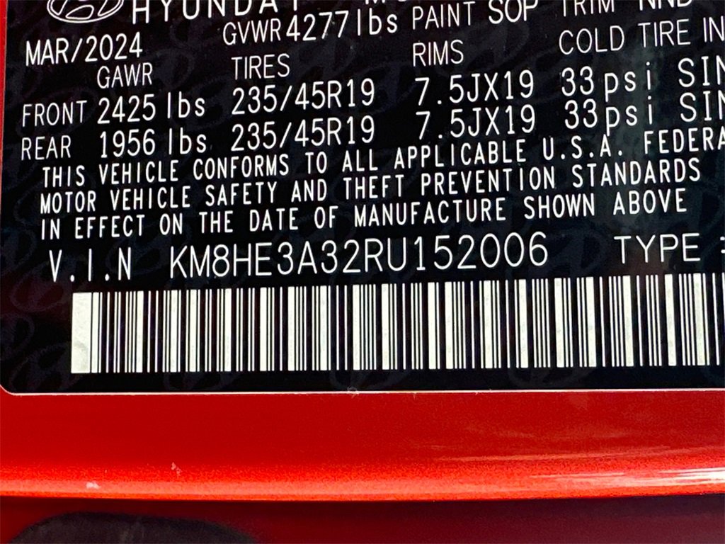 Used 2024 Hyundai Kona Limited image 33