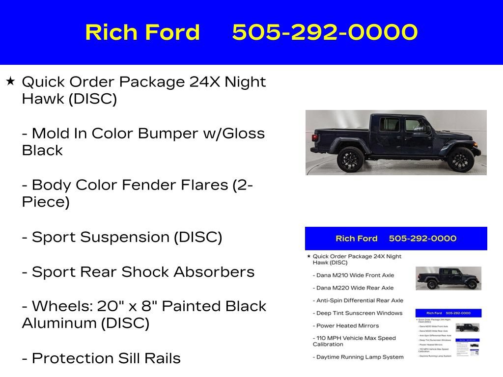 Used 2025 Jeep Gladiator Sport AWD/4WD image 22
