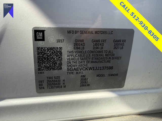 Used 2018 Buick Enclave Avenir w/ Avenir Technology Package image 12