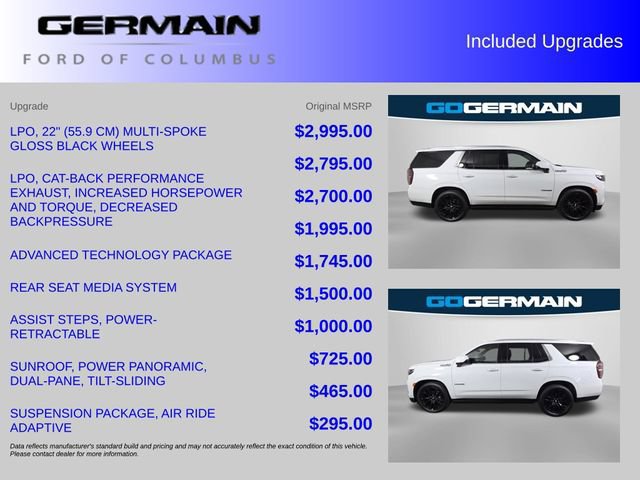 Used 2024 Chevrolet Tahoe High Country w/ Advanced Technology Package AWD/4WD image 38