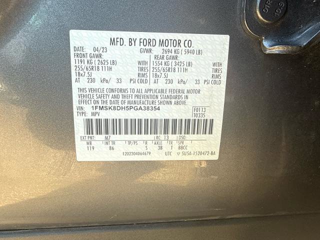 Certified 2023 Ford Explorer XLT image 14