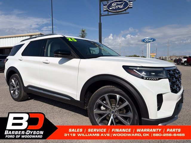 Certified 2025 Ford Explorer Platinum w/ Ultimate Package AWD/4WD image 1