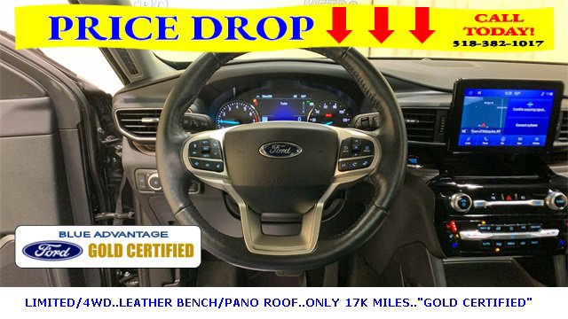 Certified 2022 Ford Explorer Limited w/ Equipment Group 301A image 41