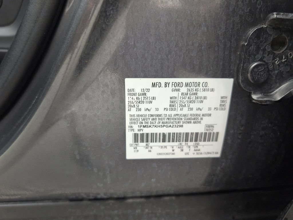 Certified 2023 Ford Explorer ST-Line w/ Class IV Trailer Tow Package RWD image 44