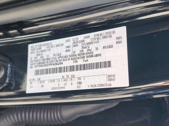 Certified 2023 Ford F150 Lariat w/ Equipment Group 502A High AWD/4WD image 35