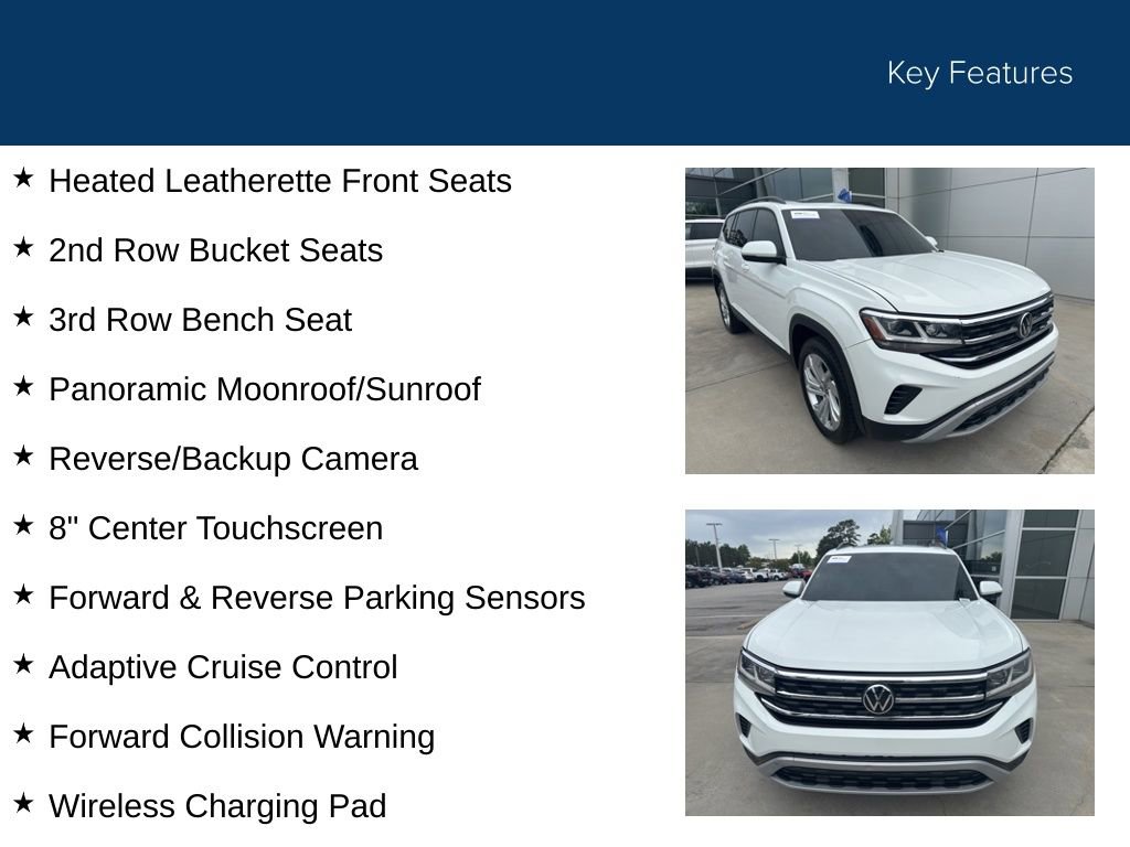 Used 2022 Volkswagen Atlas SE FWD image 37