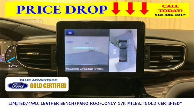 Certified 2022 Ford Explorer Limited w/ Equipment Group 301A image 48