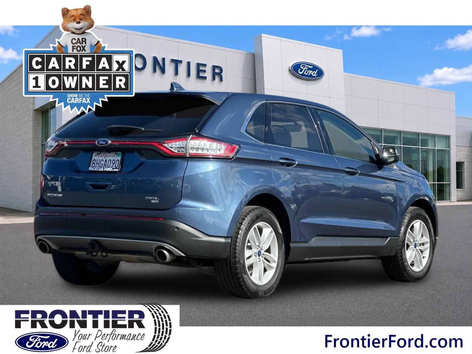 Certified 2018 Ford Edge SEL w/ Class II Trailer Tow Package AWD/4WD image 5