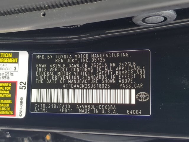 Used 2025 Toyota Camry SE w/ Convenience Package FWD image 28