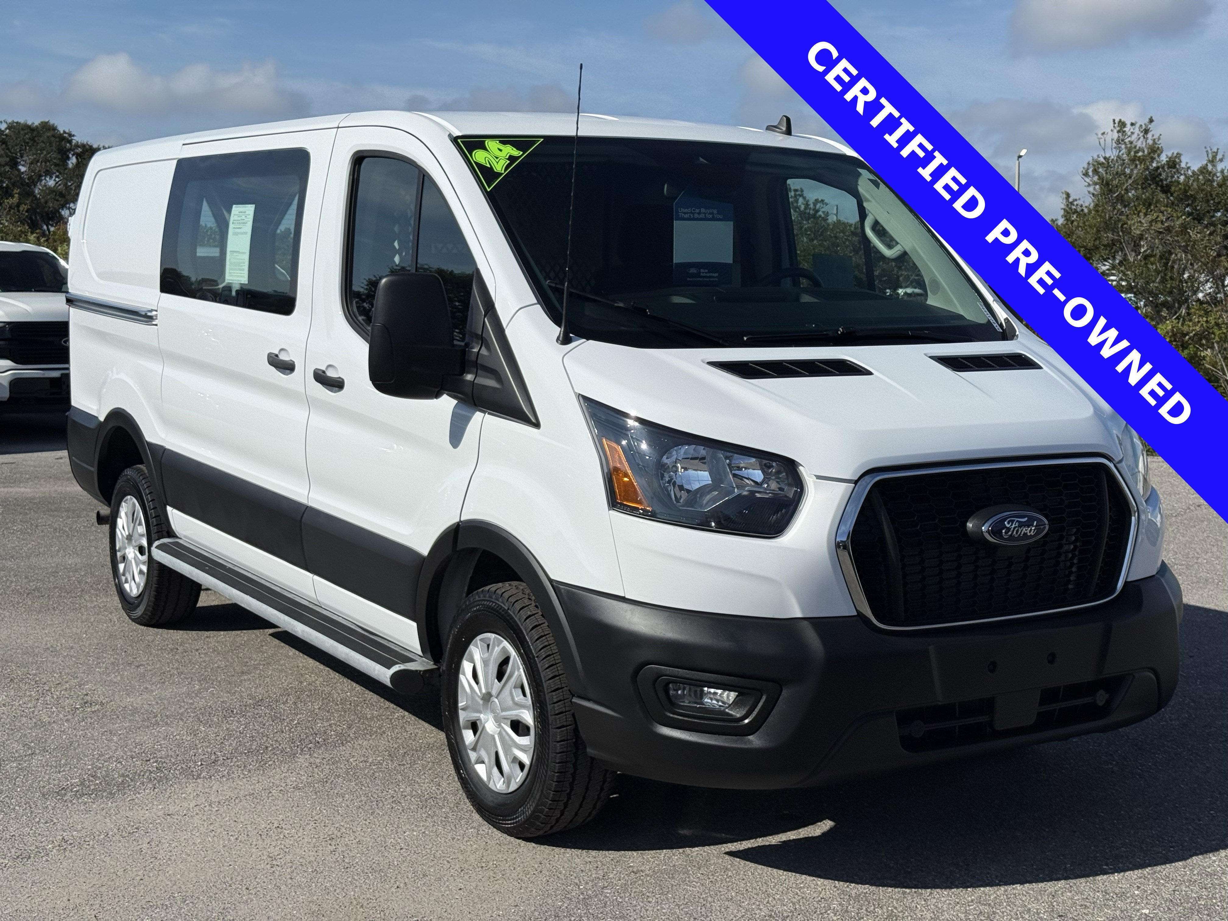 Certified 2024 Ford Transit 250 Low Roof w/ Exterior Upgrade Package