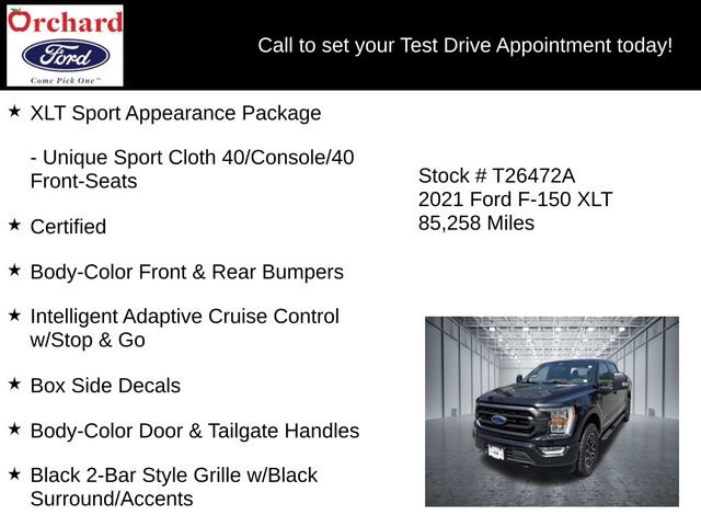Certified 2021 Ford F150 XLT w/ Equipment Group 302A High AWD/4WD image 19