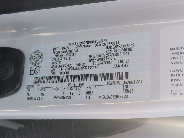 Certified 2024 Ford F150 XLT w/ Tow/Haul Package AWD/4WD image 34