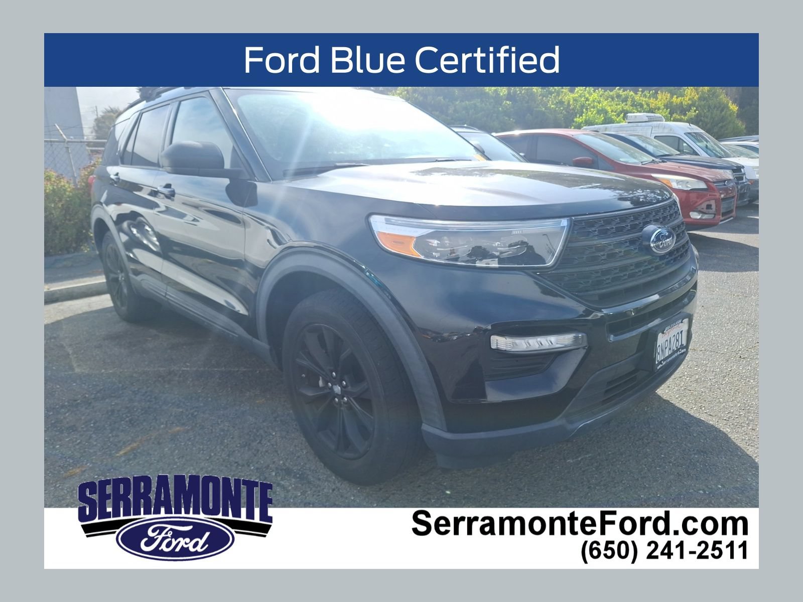 Certified 2020 Ford Explorer XLT w/ Equipment Group 202A AWD/4WD image 1