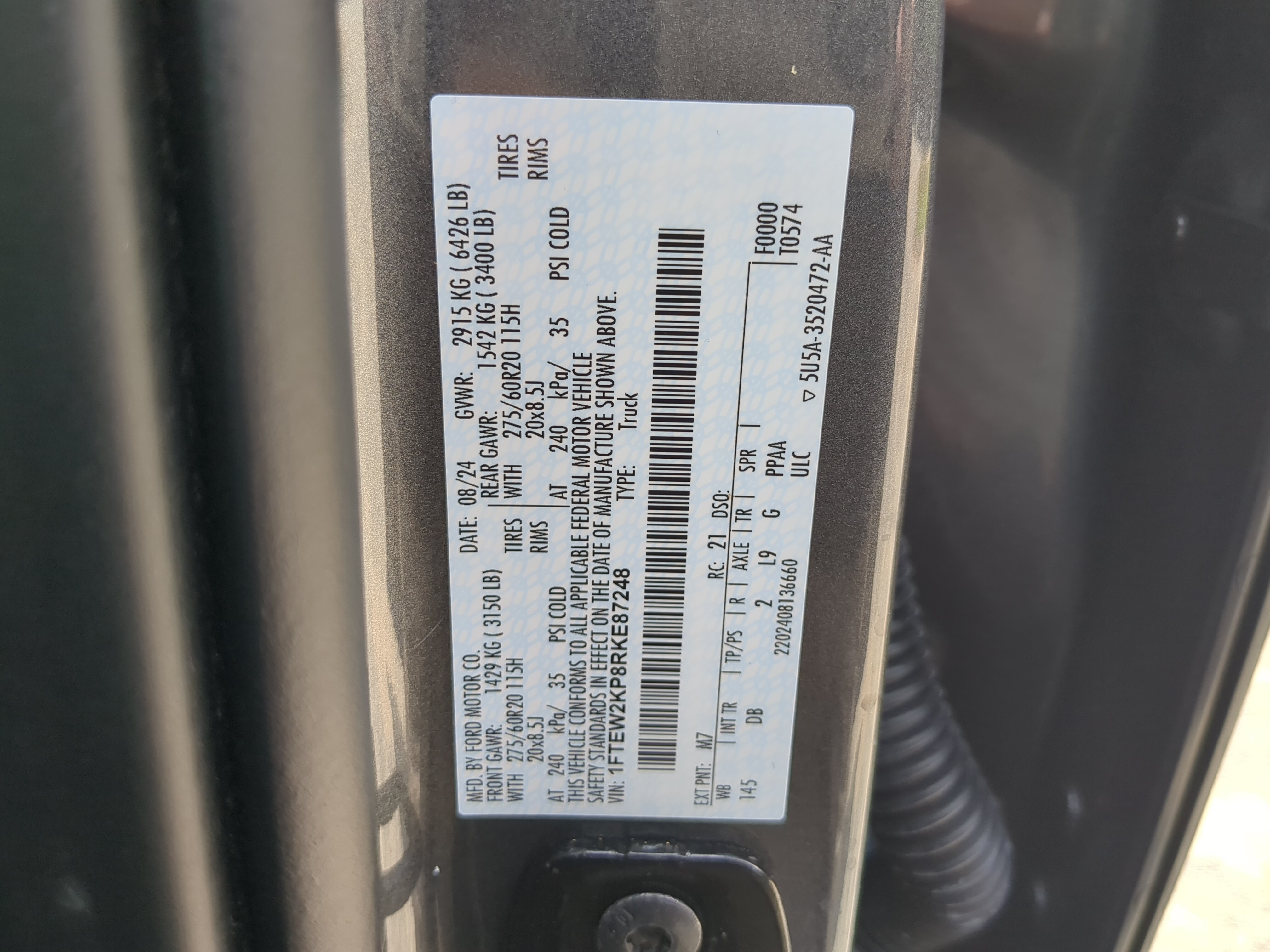Certified 2024 Ford F150 STX RWD image 26