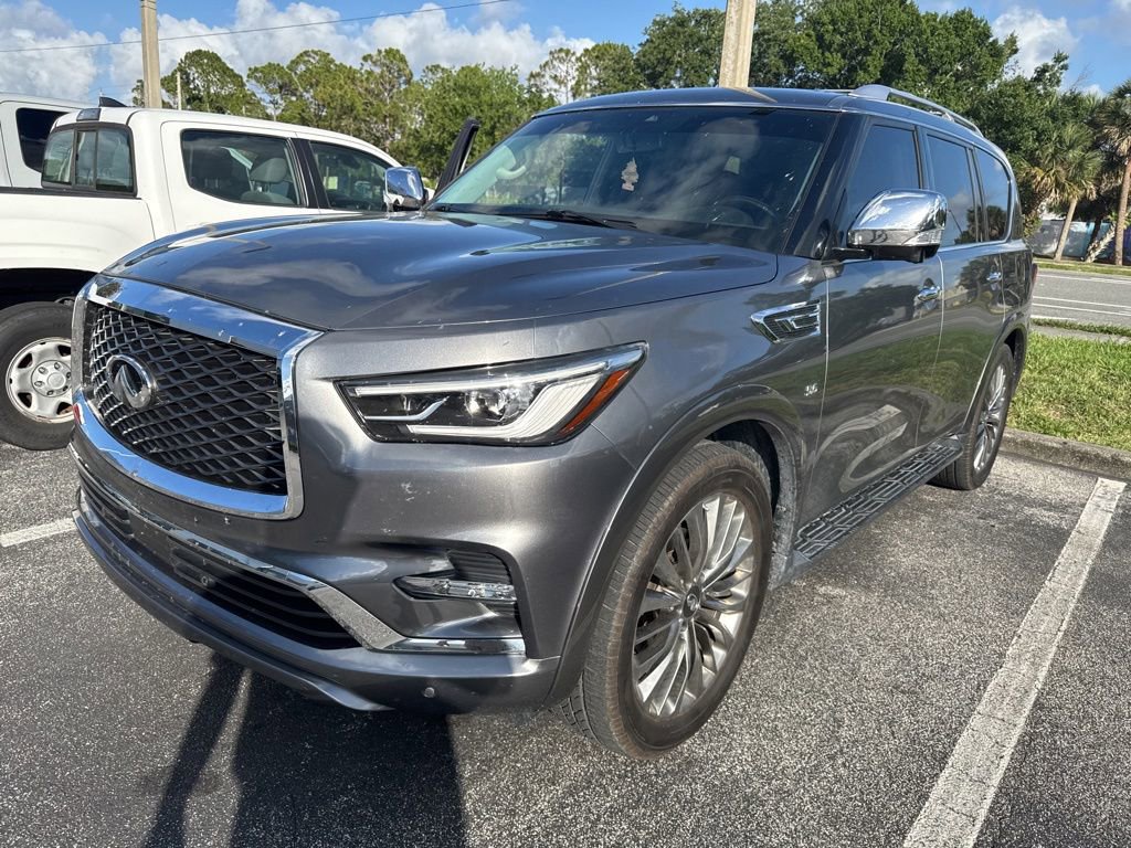 Used 2019 INFINITI QX80 Luxe w/ 22" Wheel Package RWD image 2
