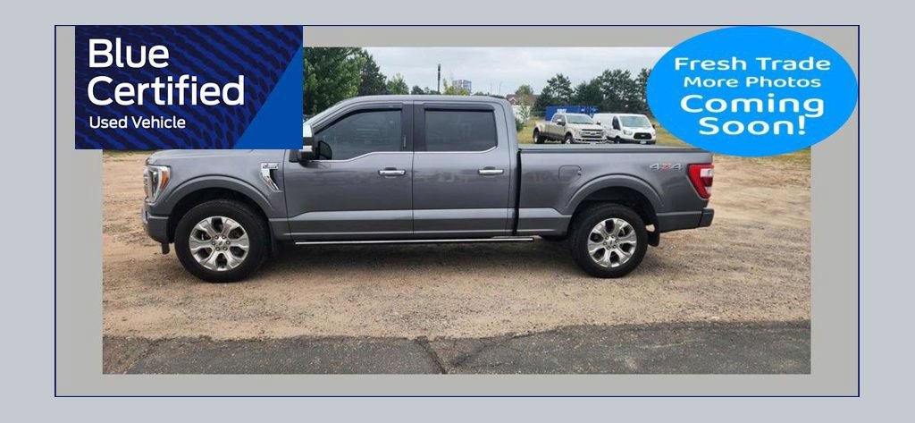 Certified 2021 Ford F150 Platinum w/ Equipment Group 701A High AWD/4WD image 1