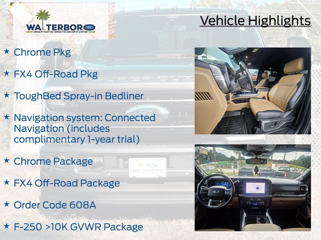 Certified 2024 Ford F250 Lariat w/ Chrome Package AWD/4WD image 20