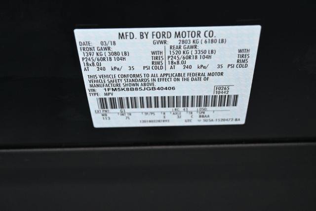 Certified 2018 Ford Explorer 4WD image 37