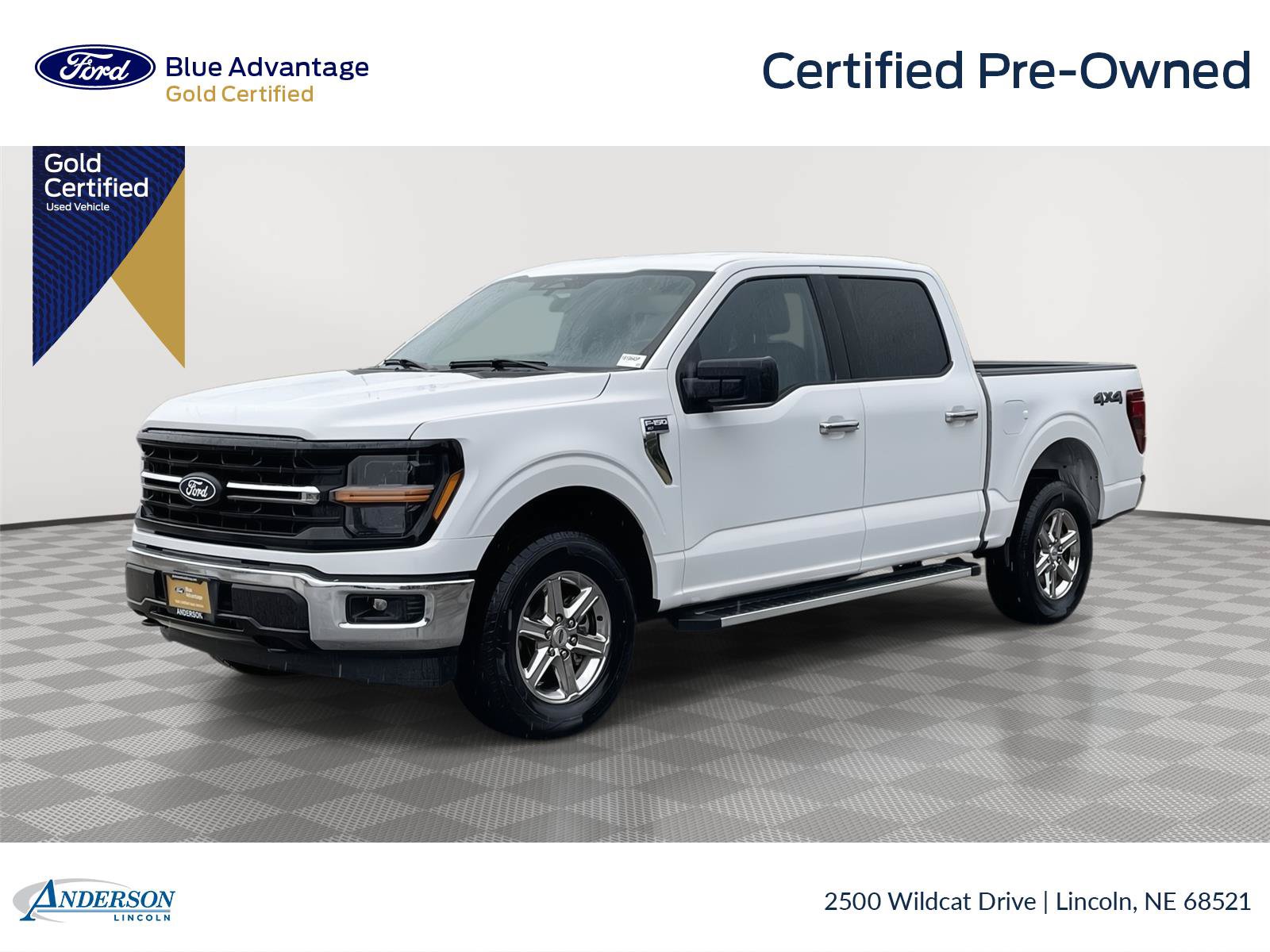 Certified 2025 Ford F150 XLT w/ Equipment Group 301A Standard