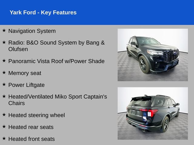 Certified 2025 Ford Explorer ST AWD/4WD image 2
