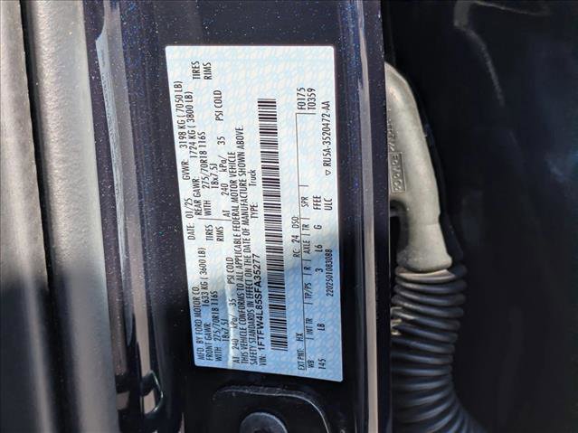 Certified 2025 Ford F150 Tremor w/ Bed Utility Package AWD/4WD image 23