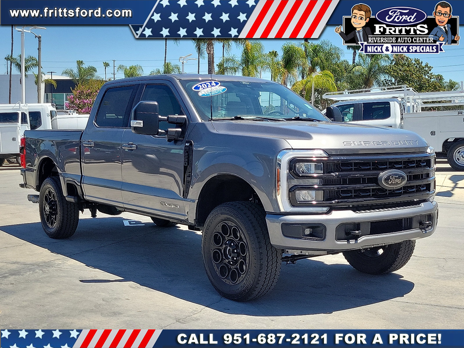 Certified 2024 Ford F250 XLT w/ Black Appearance Package AWD/4WD image 21