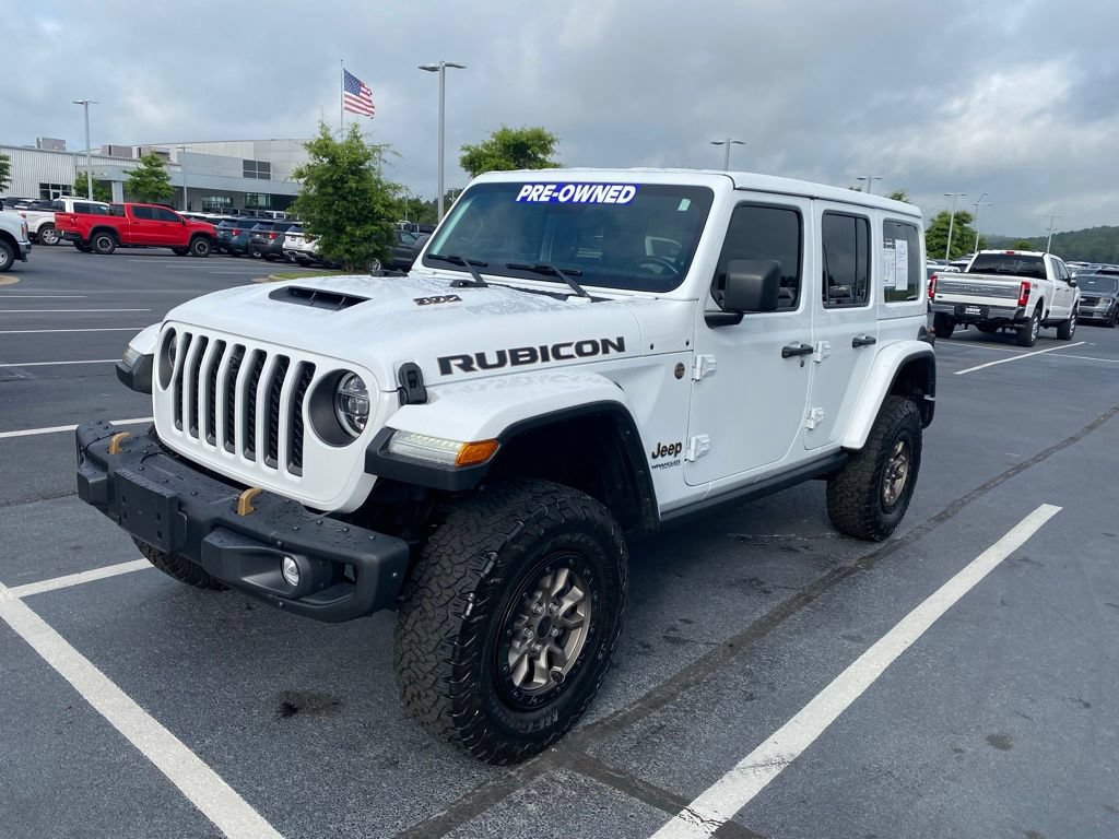 Used 2021 Jeep Wrangler Unlimited Rubicon w/ Trailer Tow Package AWD/4WD image 3