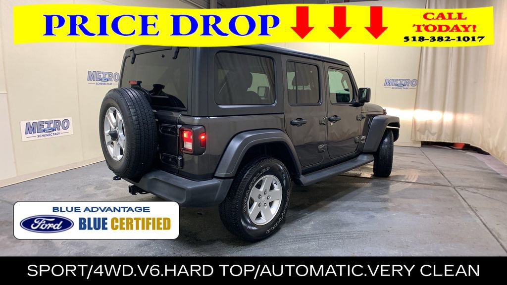 Used 2020 Jeep Wrangler Unlimited Sport S AWD/4WD image 6