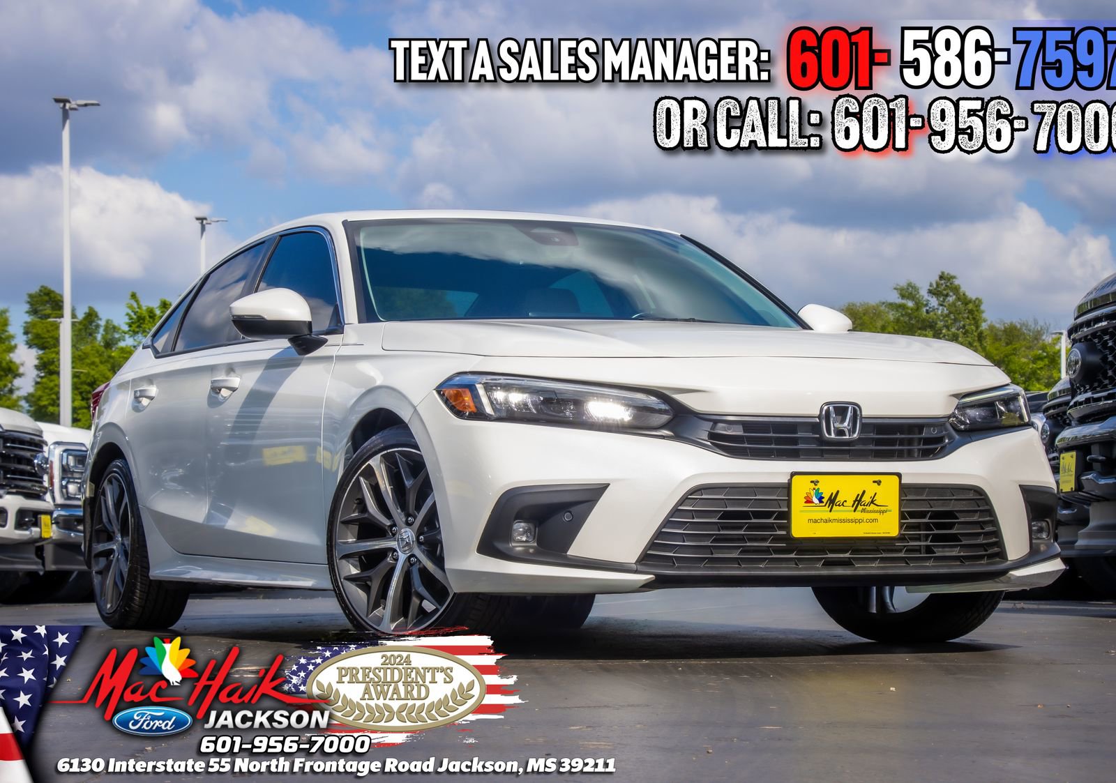 Used 2023 Honda Civic Touring image 1
