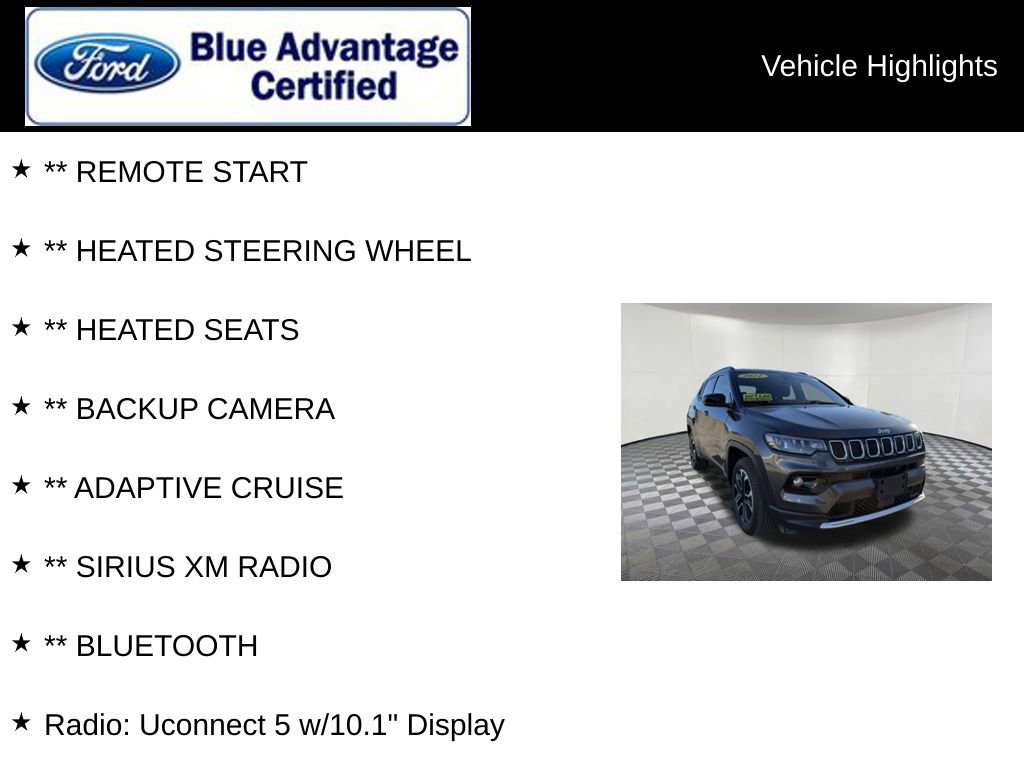 Used 2024 Jeep Compass Limited image 9