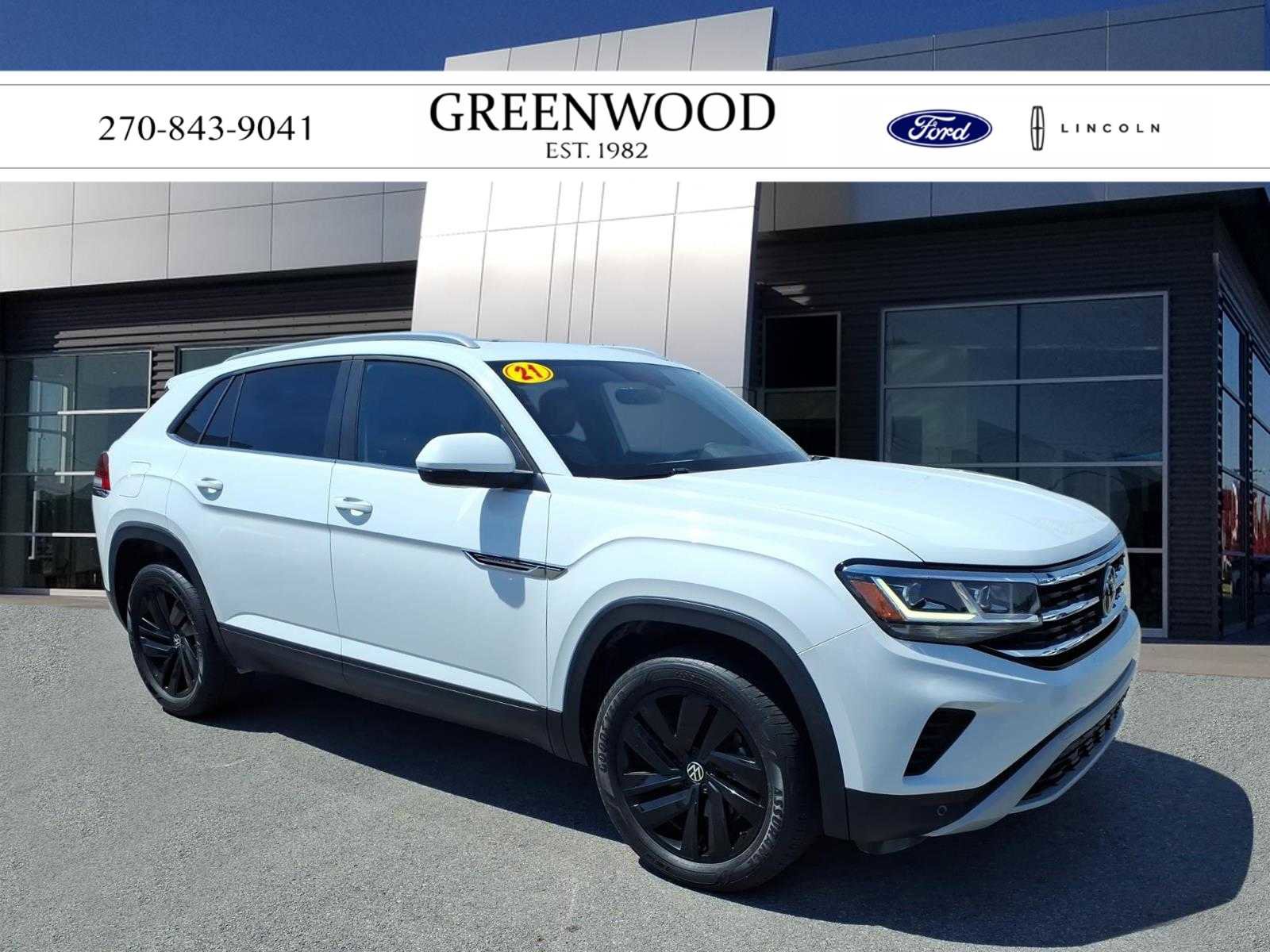 Used 2021 Volkswagen Atlas Cross Sport SE w/ Panoramic Sunroof Package